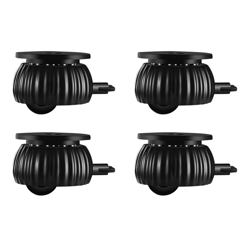 Rueditas Muebles Con Freno Adhesivas 360° Plástico